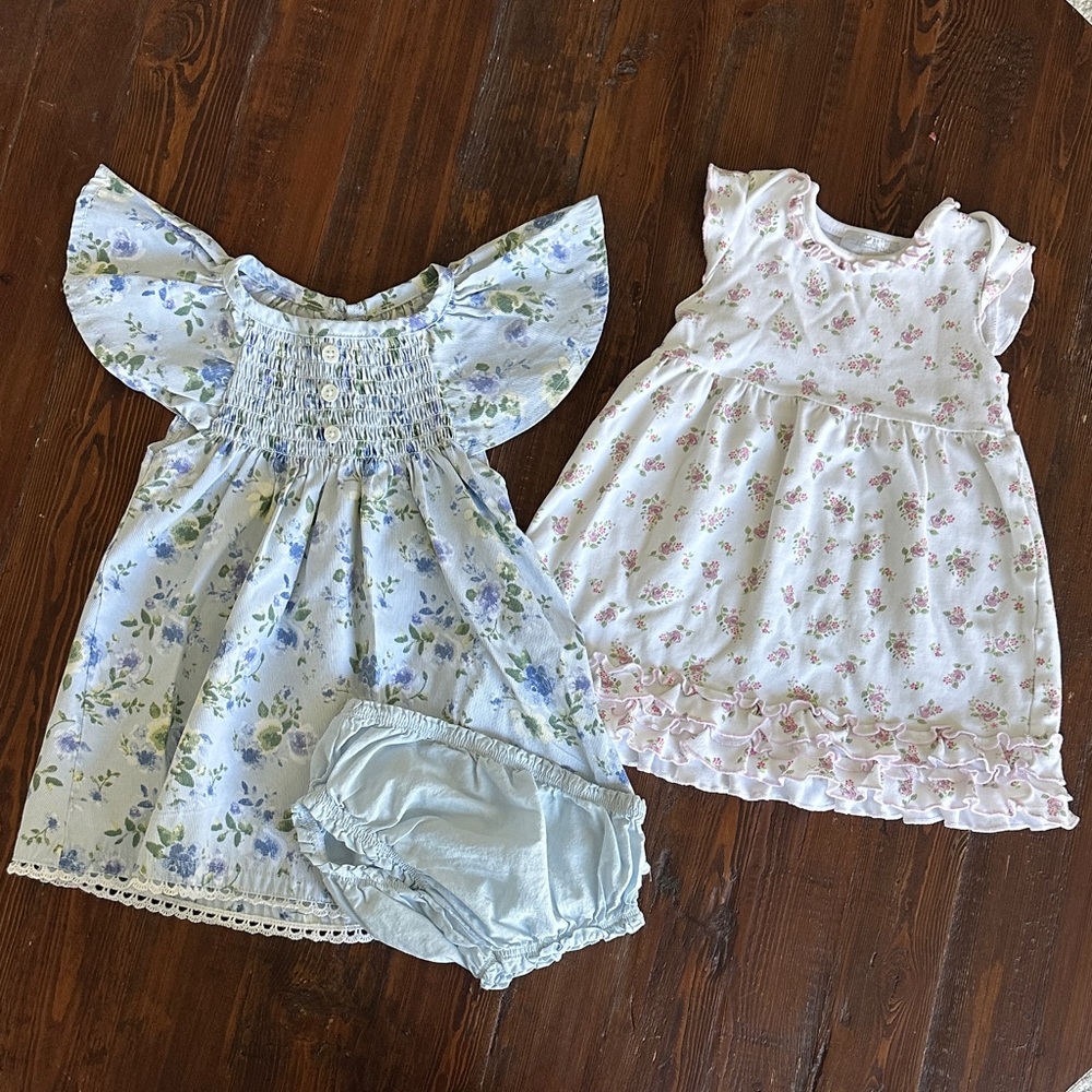 Floral Baby Dresses Set